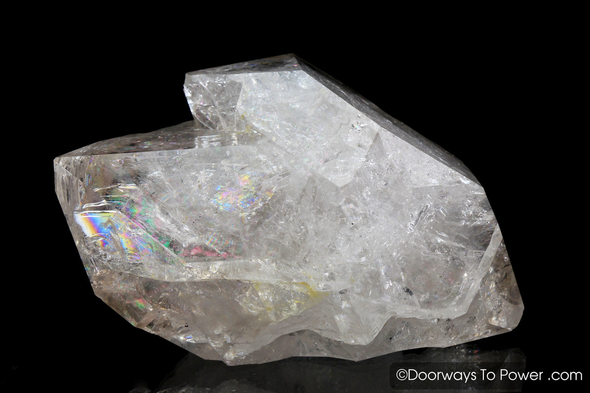 Herkimer Diamond Double Terminated Tantric Twin Record Keeper Crystal 'TWIN SOULS'