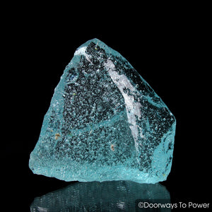 Aqua Atlantean Andara Temple Crystals Sea foam Monatomic Andara Crystal Glass Altar Stone
