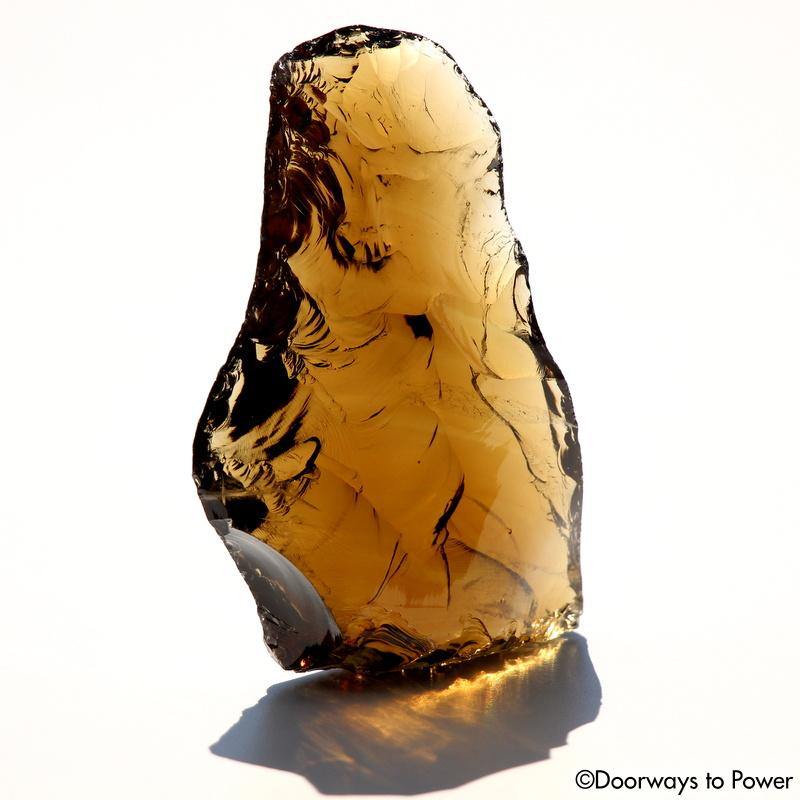 Smoky Earth Shaman Brown Andara Crystal 'Neith, the Divine Mother”