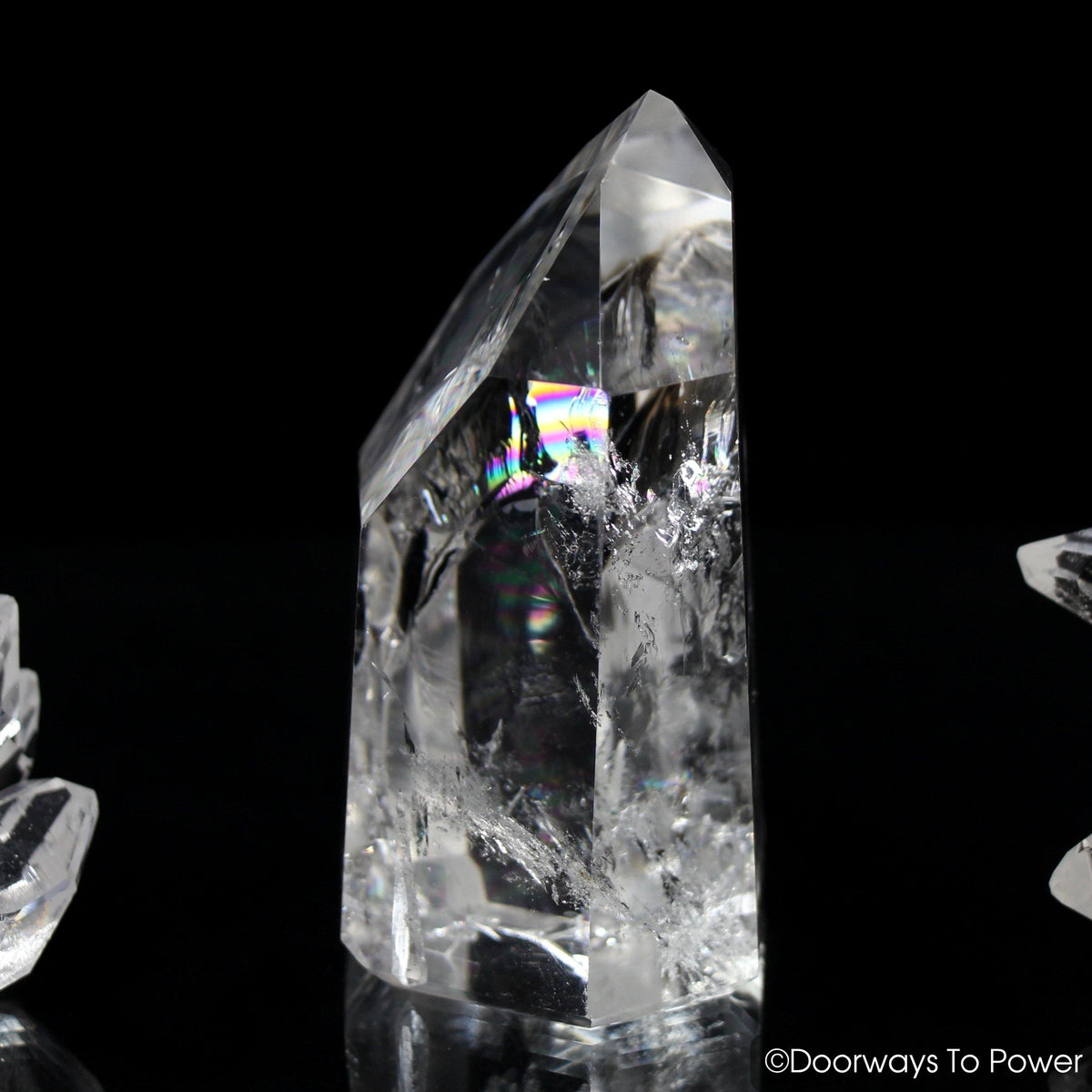 Lemurian Rainbow Quartz Point