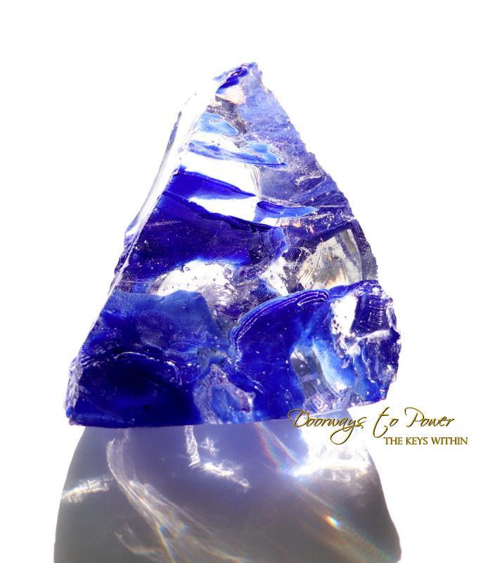 Tanzanite fire Arcturian 5D Andara Crystal