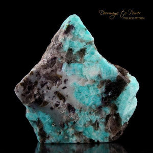 Amazonite Crystal Altar Stone
