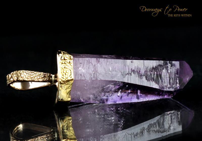 Light Language Pendant Amethyst 