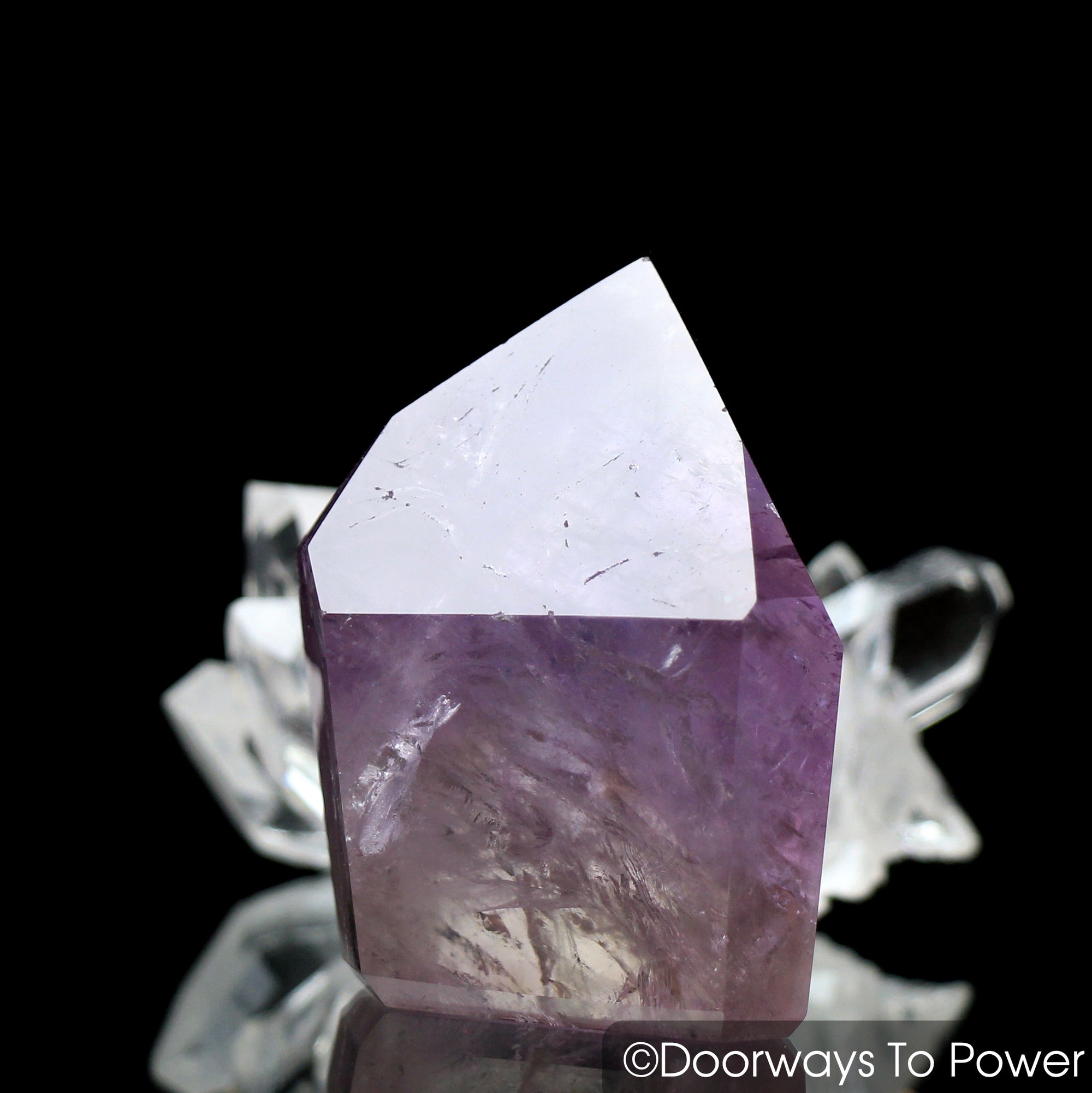 John of God Amethyst Quartz Casa Crystal & Temple Heart Dow
