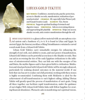 Libyan Desert Glass Metaphysical Properties