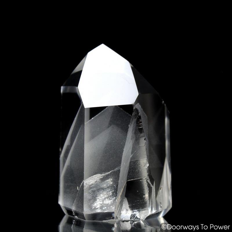 John of God Crystals Phantom Quartz Casa Crystal Point