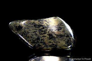 Healers Gold Crystal Altar Stone 'Alchemy & Abundance'