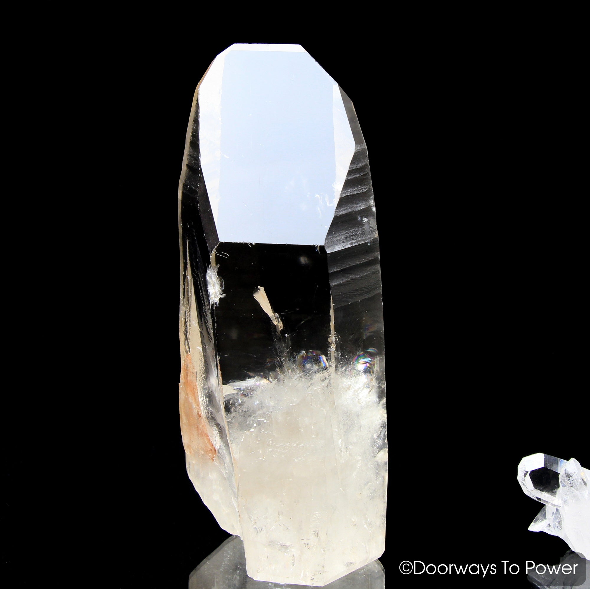 Lemurian Quartz Crystal Past Lives Time Link Record Keeper 'Time Traveler'