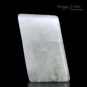 White Azeztulite Quartz Crystal