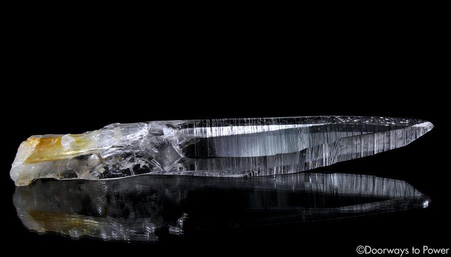  Colombian Lemurian Light Quartz Crystal Record Keeper Laser Wand