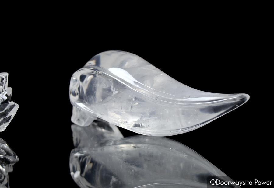 Girasol Quartz Traveler Crystal Skull 'Back to Source'