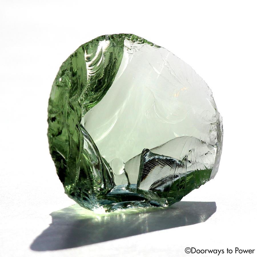 Terra Olive Earth Shaman Andara Crystal 'One Who Sees in the Dark'