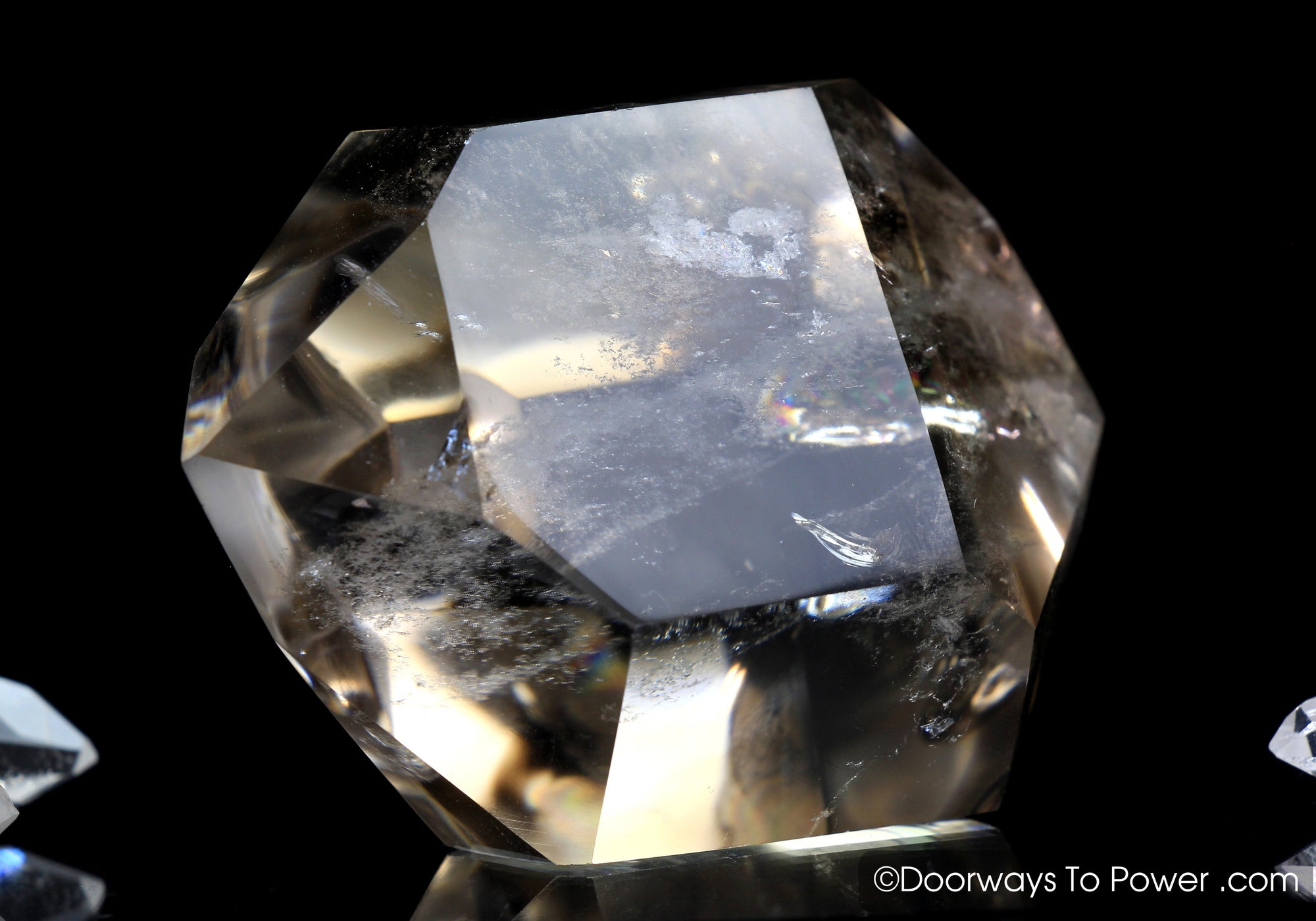 John of God Citrine Double Terminated Casa Crystal