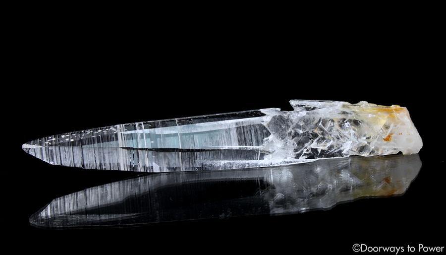  Colombian Lemurian Light Quartz Crystal Record Keeper Laser Wand