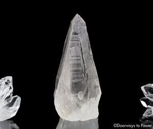 Lemurian Quartz Crystal 'Light Language 9D Energy Gateway'