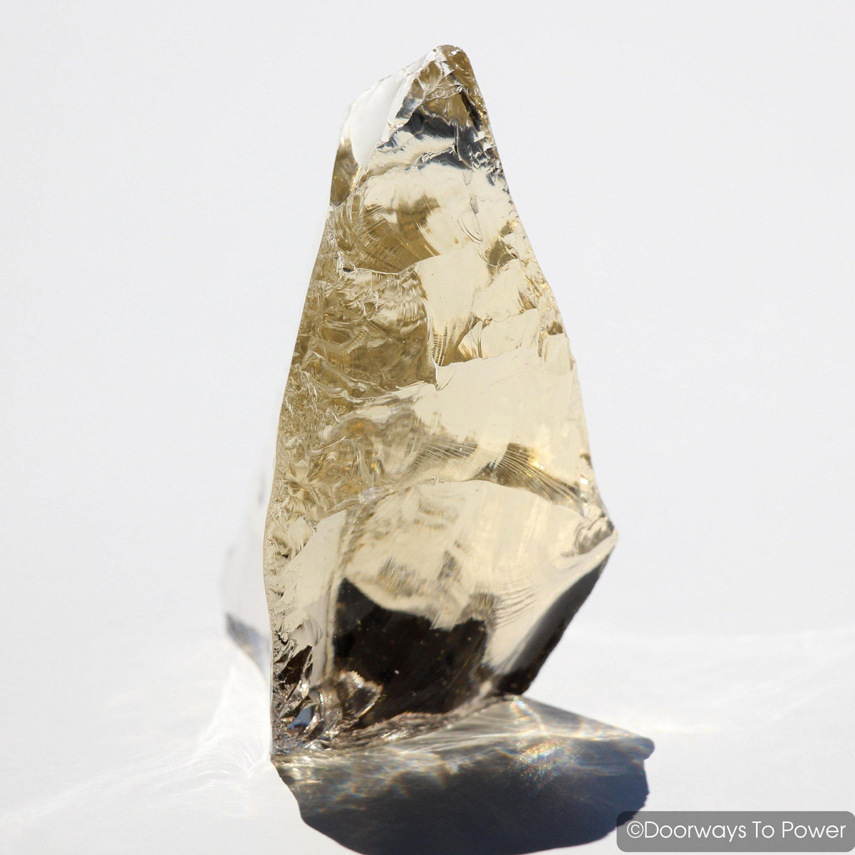 Celestial Gold Monatomic Andara Crystal Altar Stone