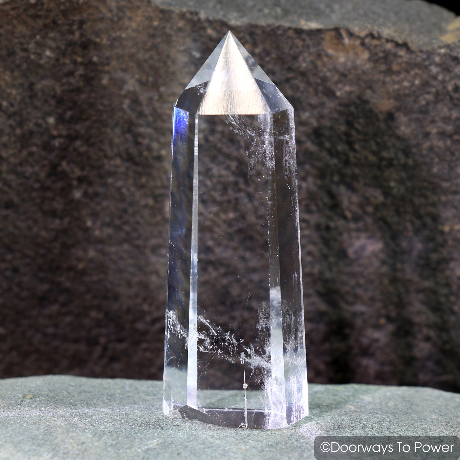 John of God Blessed Casa Healing Crystal Generator Point 'Manifest Spirit'