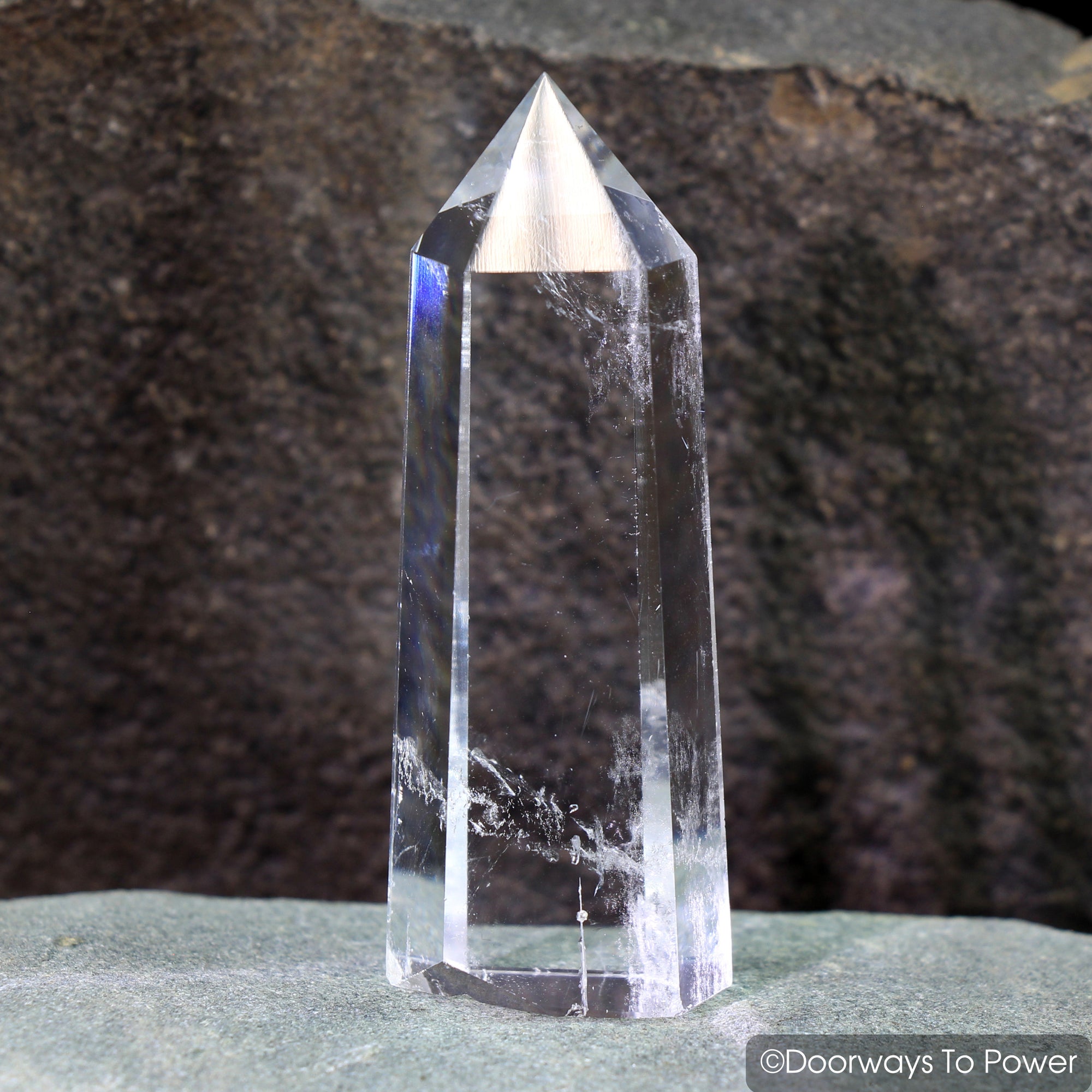 John of God Blessed Casa Healing Crystal Generator Point 'Manifest Spirit'