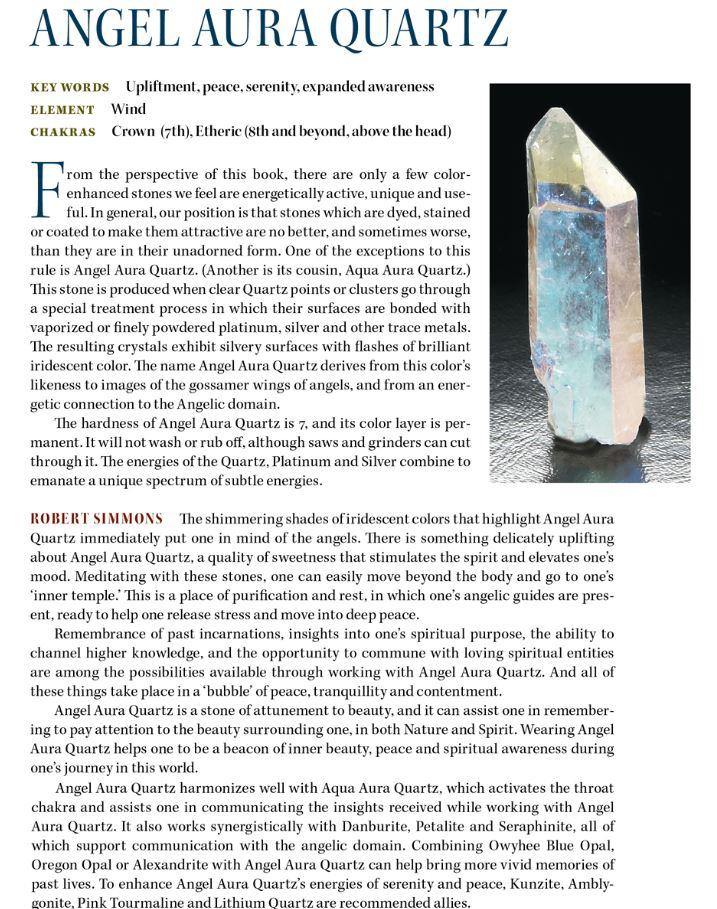 Angel Aura Quartz Properties