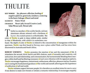 Thulite Properties Meanings