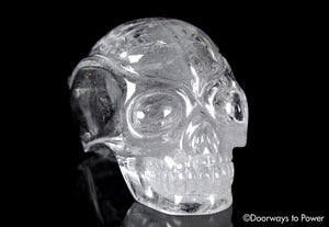 LeMurian Traveler Quartz Crystal Skull 'Dreamer' Leandro De Souza