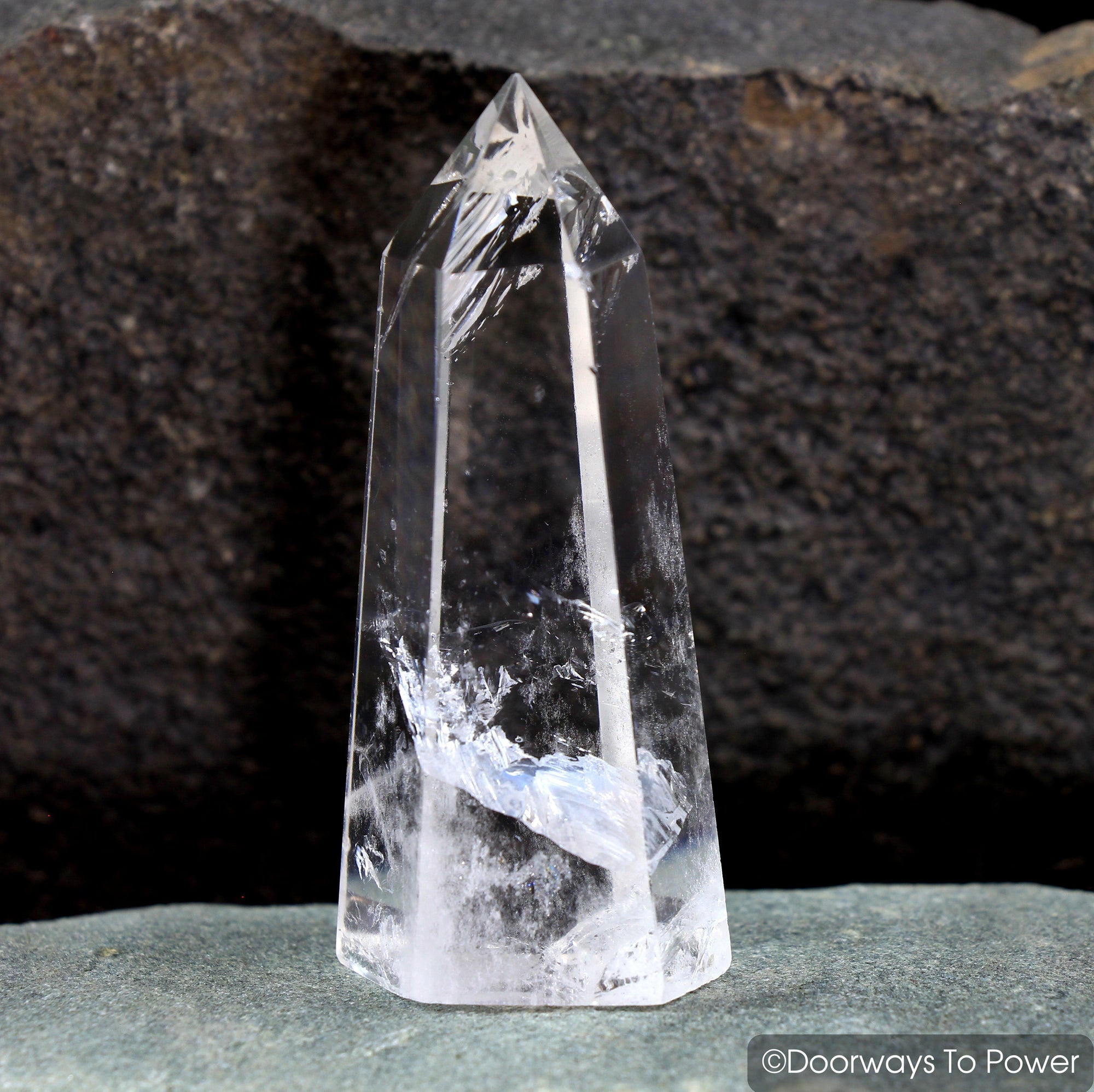 John of God Quartz Generator Crystal Point