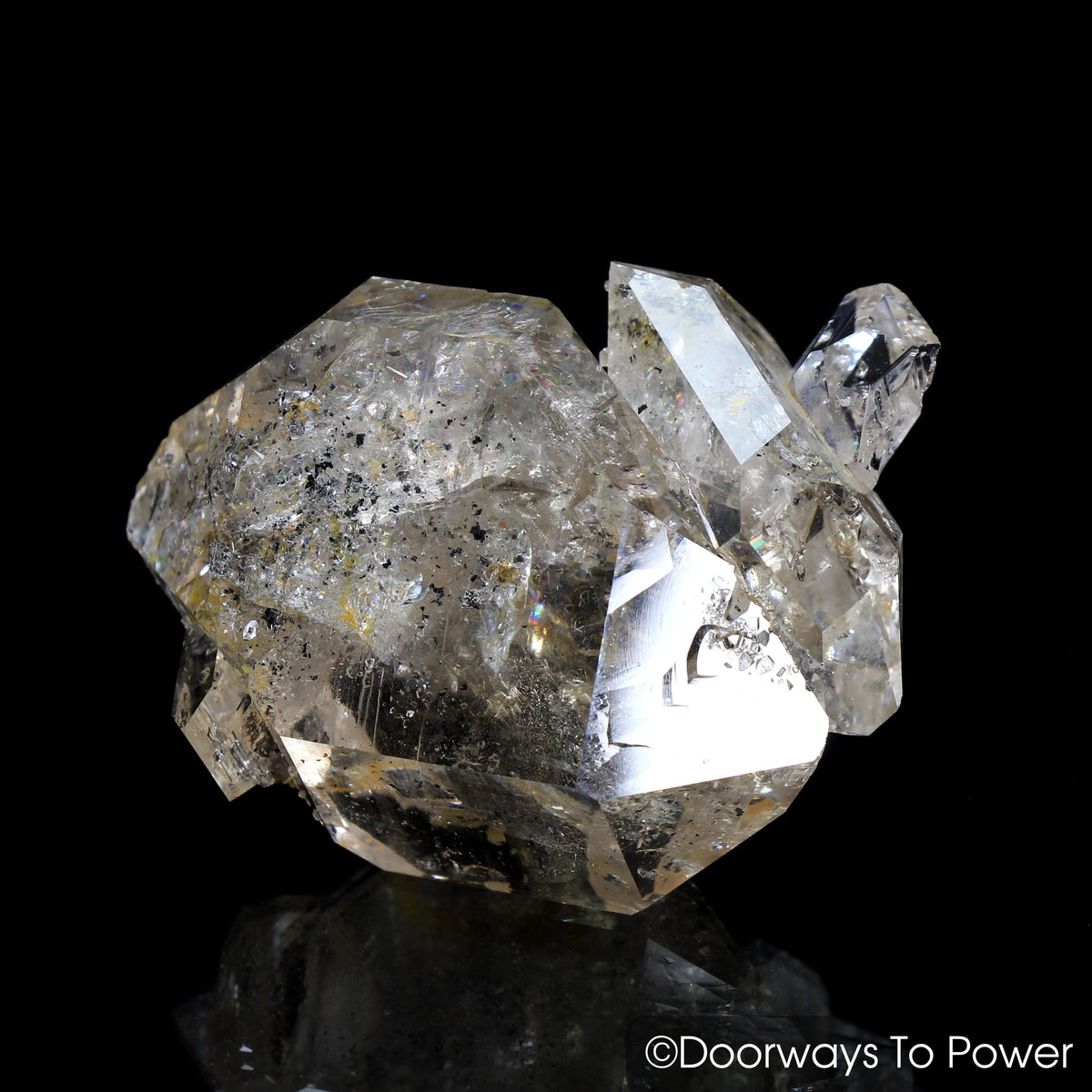 Herkimer Diamond DT Pleiadian Starbrary Record Keeper Crystal