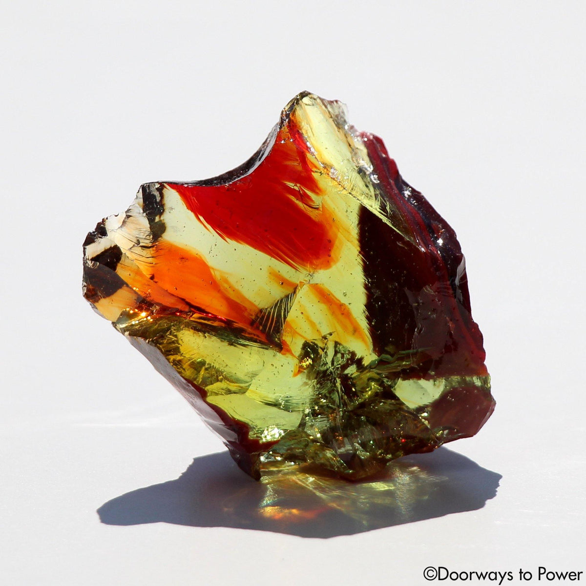 King Solomon Terra Olive Bi Color Andara Crystal 'Magic is Sacred'