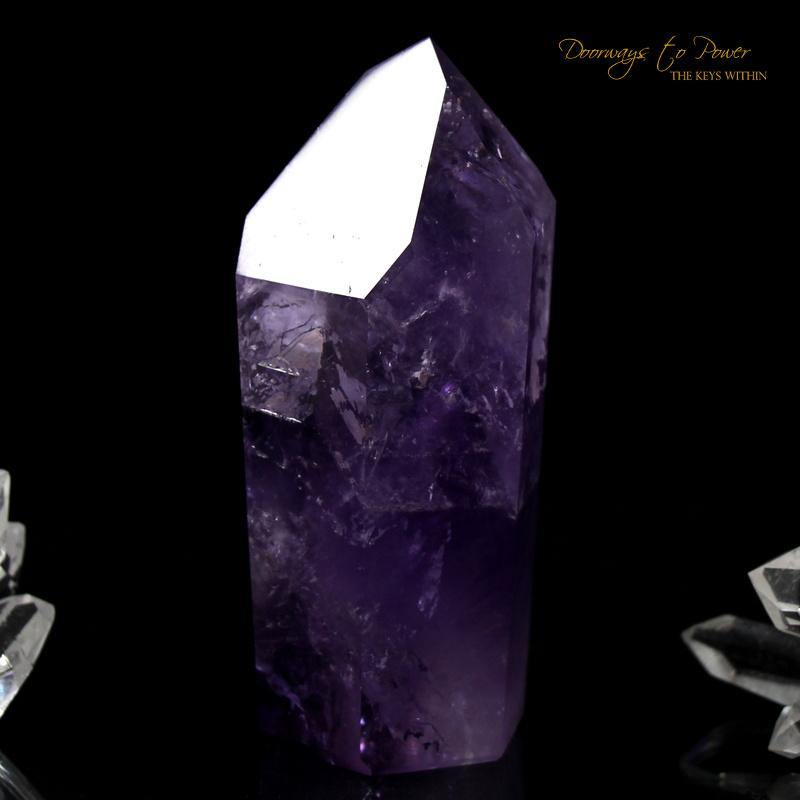 Amethyst Devic Temple Crystal
