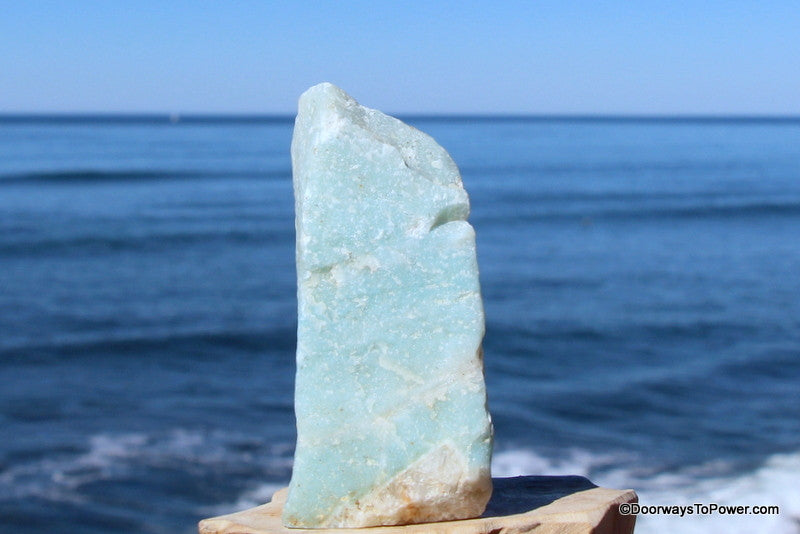 AZUMAR  Altar Stone with Stibnite