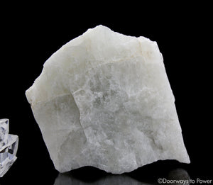 Natrolite Synergy 12 Crystal Altar Stone Big & Rare
