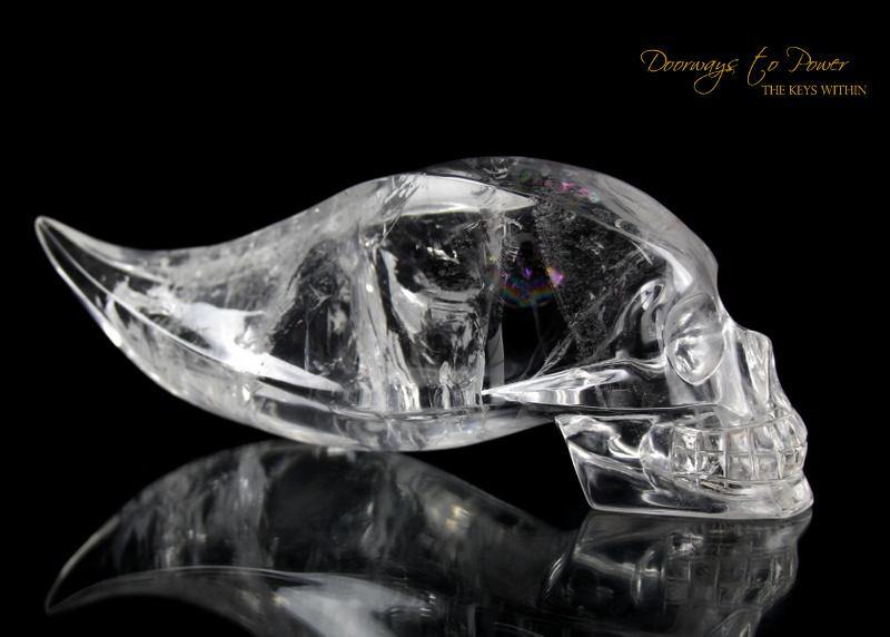 Lemurian Traveler Crystal Skull 'Dreamer' 