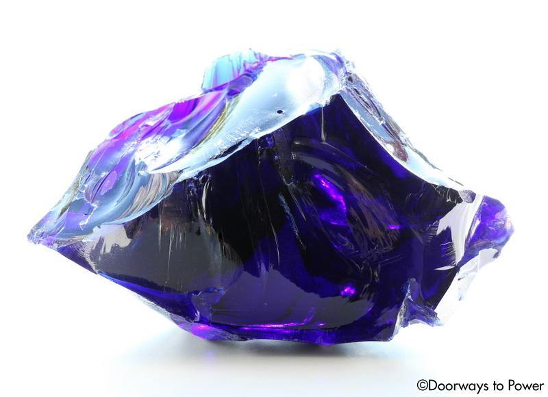 Tanzanite Fire & Elestial Starlight Andara Crystal 'ARCTURIAN STAR-SHIP' 5D