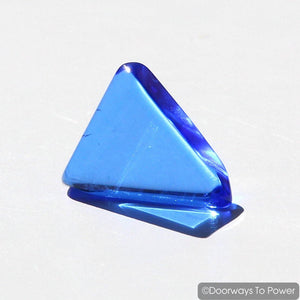 Siberian Blue Quartz Crystal Triangle