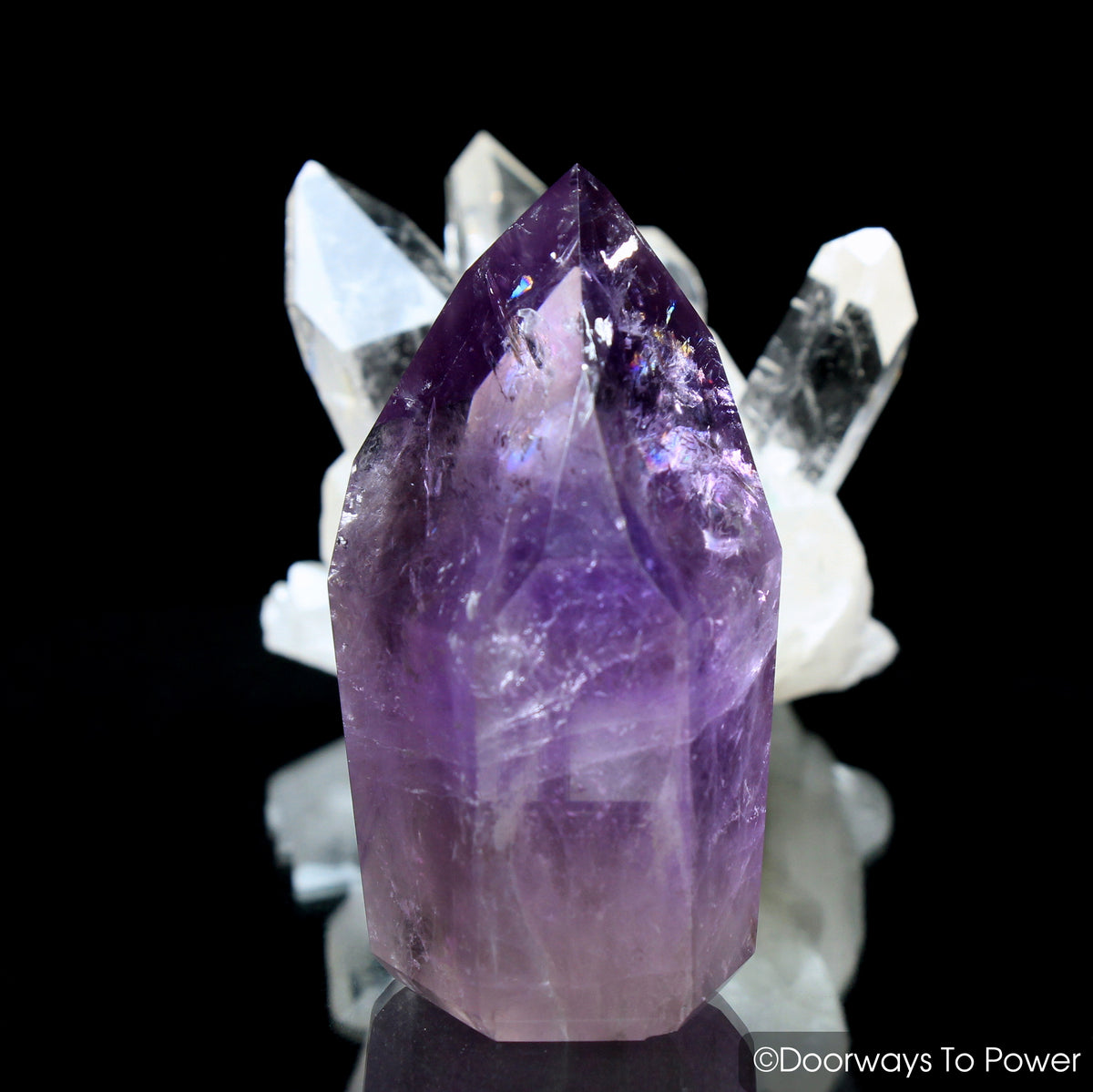 John of God Crystal Amethyst Quartz Dow & Devic Temple