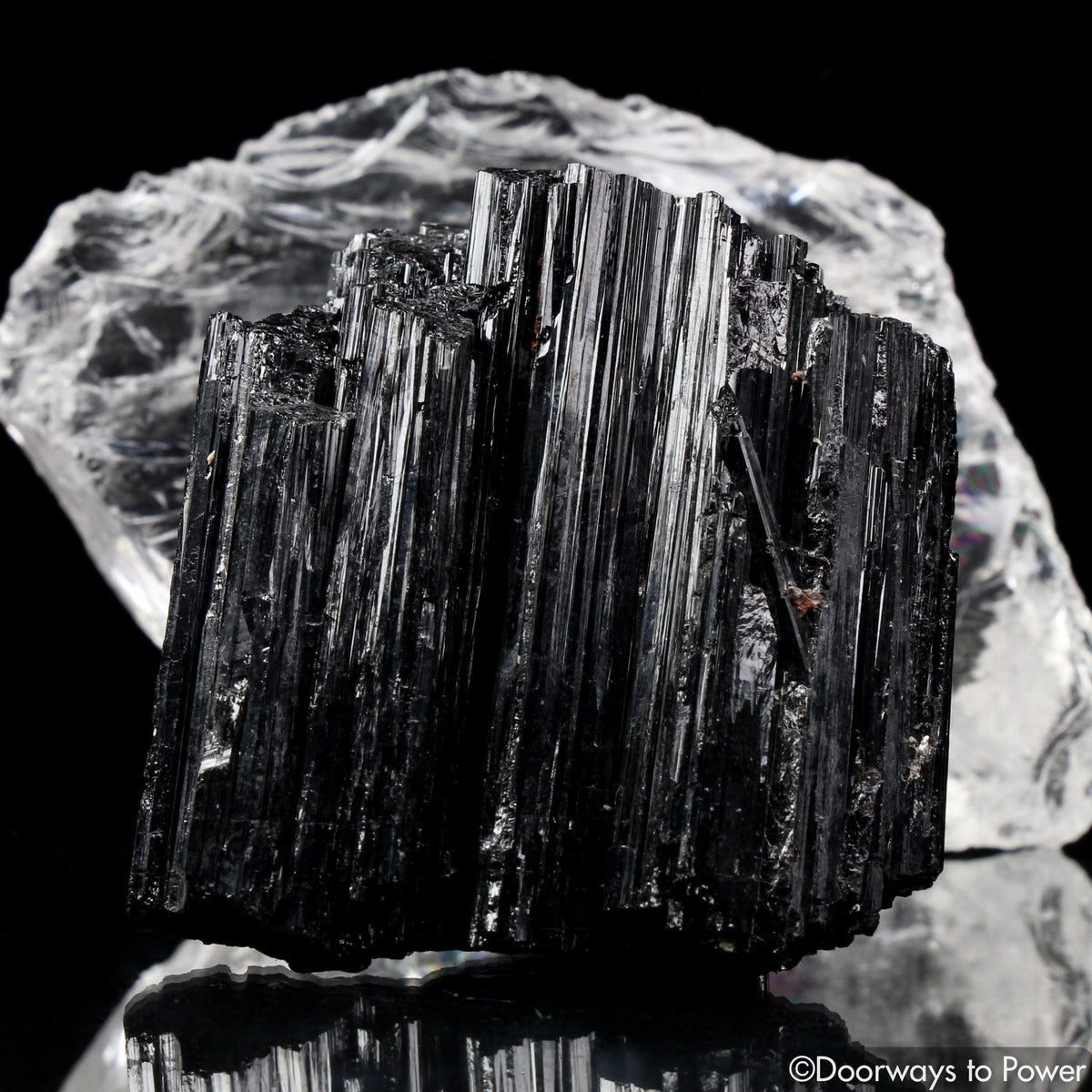 Black Tourmaline Protection Crystal A+++ Doorways to Power