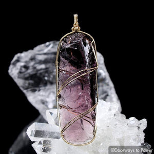 Power of Kings Andara 14k Gold Crystal Pendant