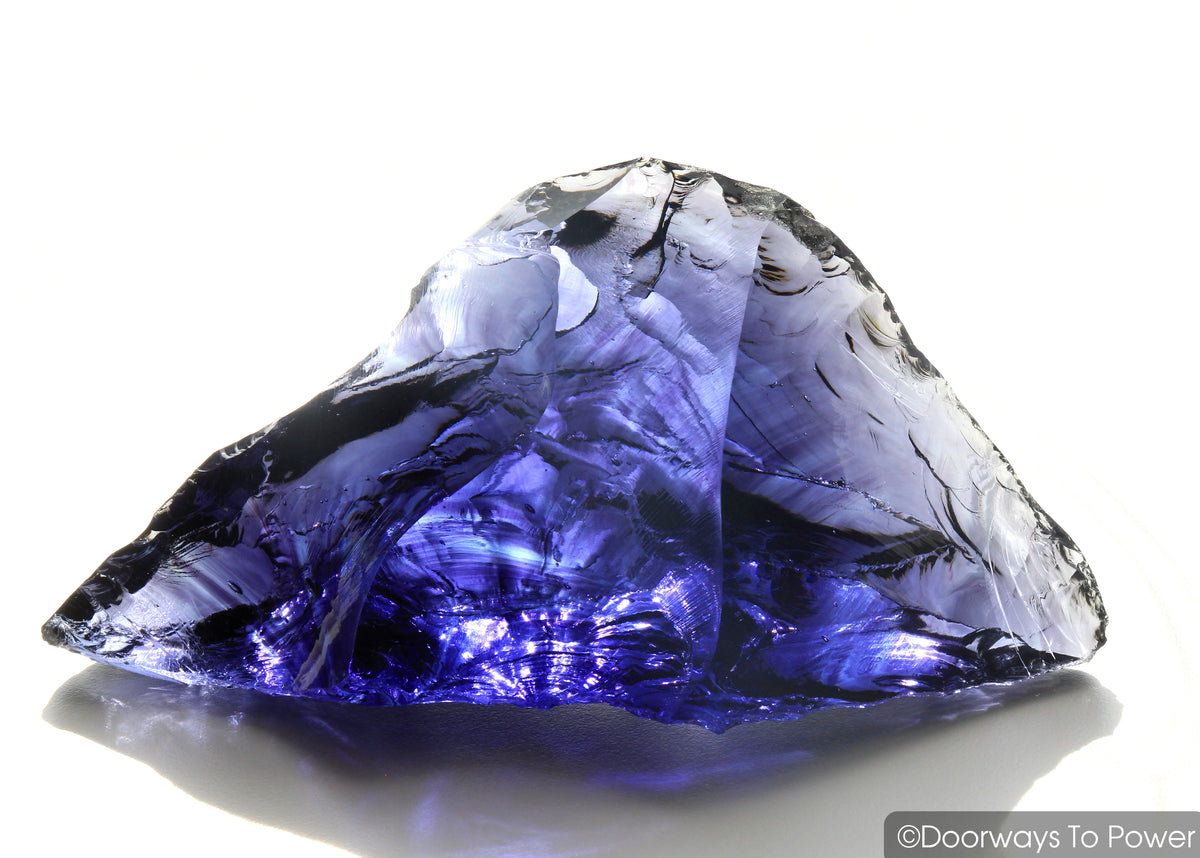 Merlin's Light Purple Monatomic Andara Crystal 'Alchemist' Between Worlds