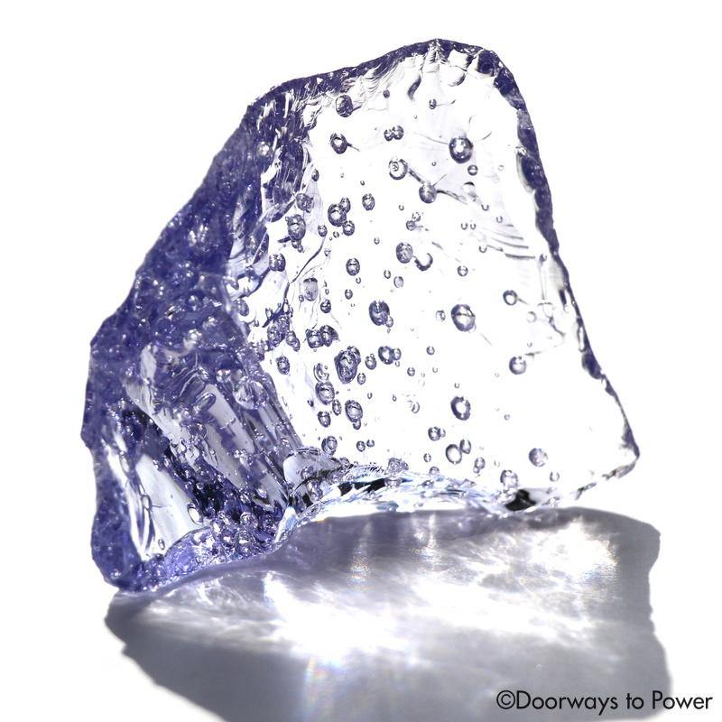 Ascendant Lilac Andara Crystal 'Divine Presence & Spiritual Light"
