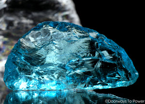 Aqua Serenity Monatomic Andara Crystal 'Atlantean Hologram