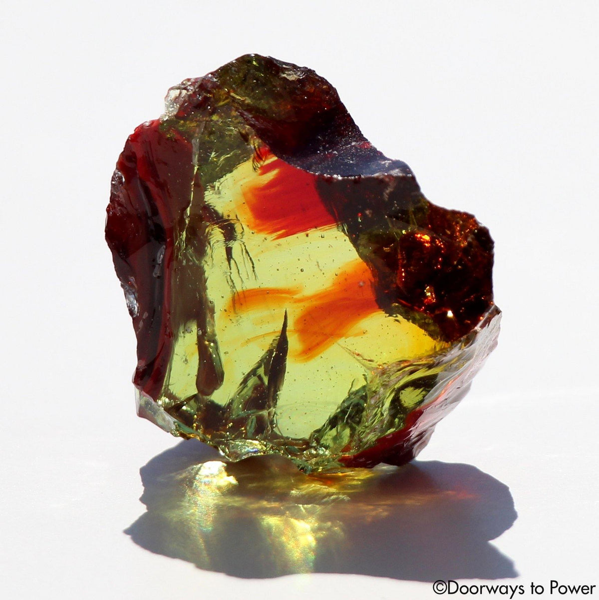 King Solomon Terra Olive Bi Color Andara Crystal 'Magic is Sacred'