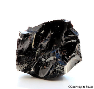 Iridium Black Monatomic Andara Crystal 'Mastery of the Mysteries'