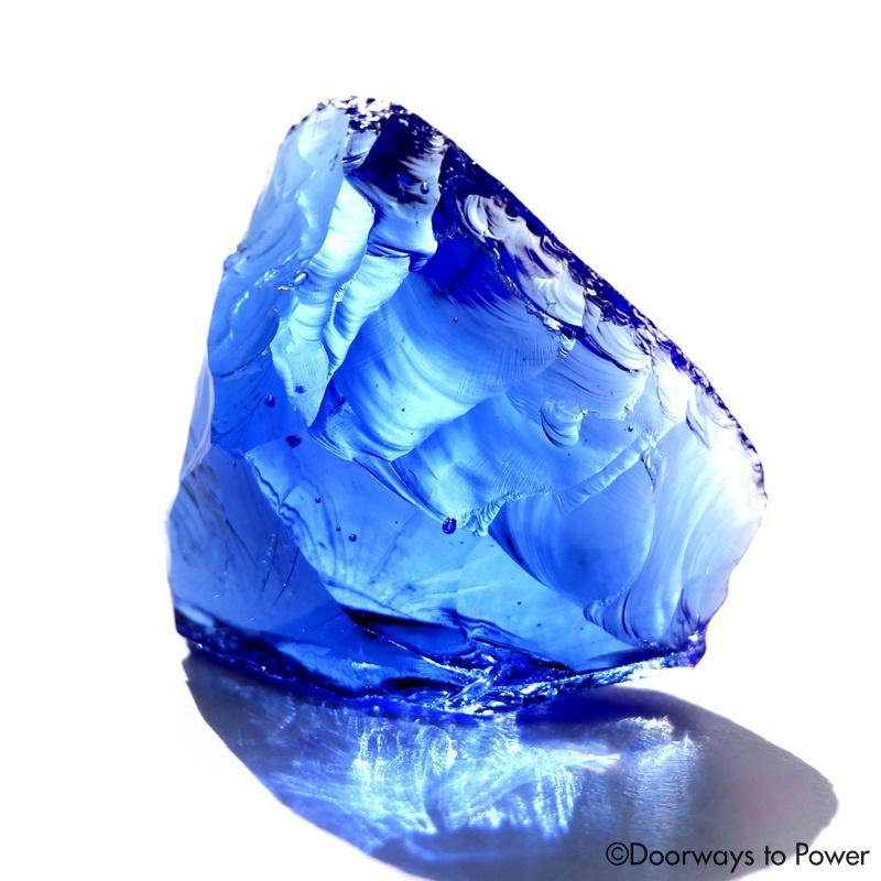 Majestic Elestial Starlight Sapphire Andara Crystal \ OverSoul \ Sixth Density Light