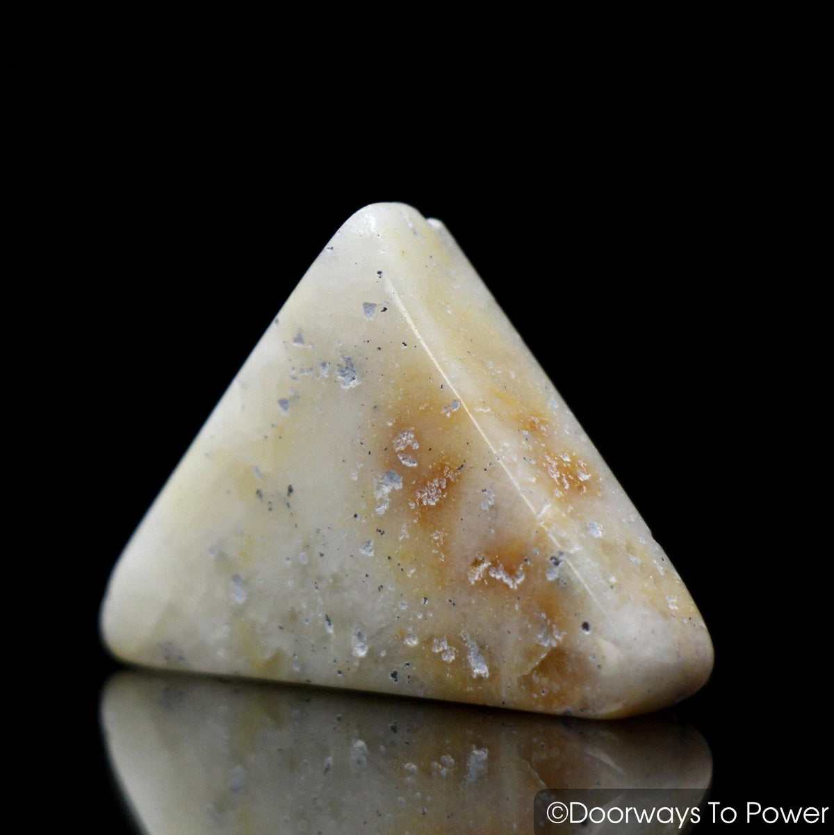 Honey & Cream Azeztulite Crystal