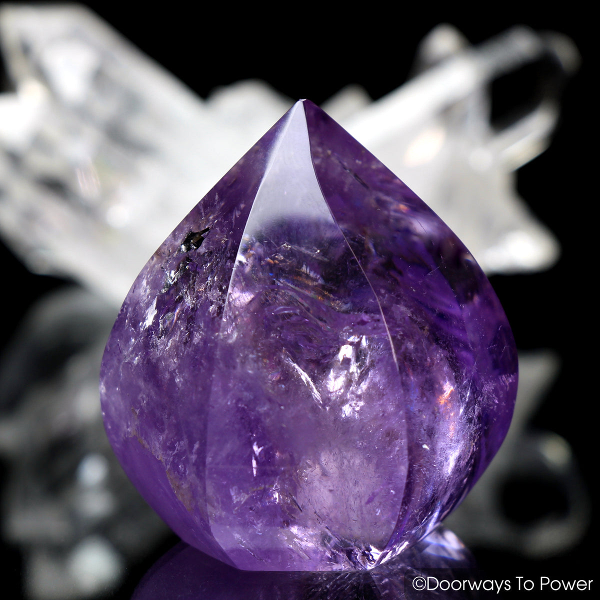 John of God Amethyst Casa Healing Crystal Point