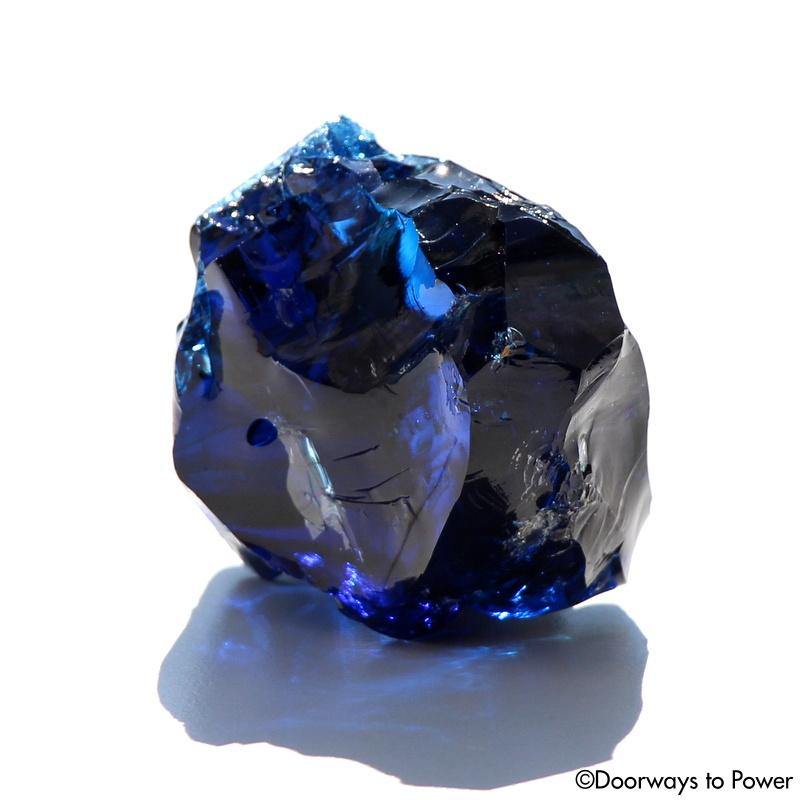 Electric Blue Atlantean Monatomic Andara Crystal 'Pleiadian Emissaries of the Light'