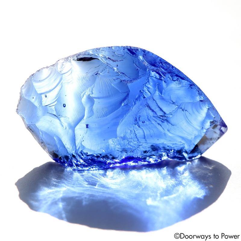 Majestic Elestial Starlight Sapphire Andara Crystal \ OverSoul \ Sixth Density Light