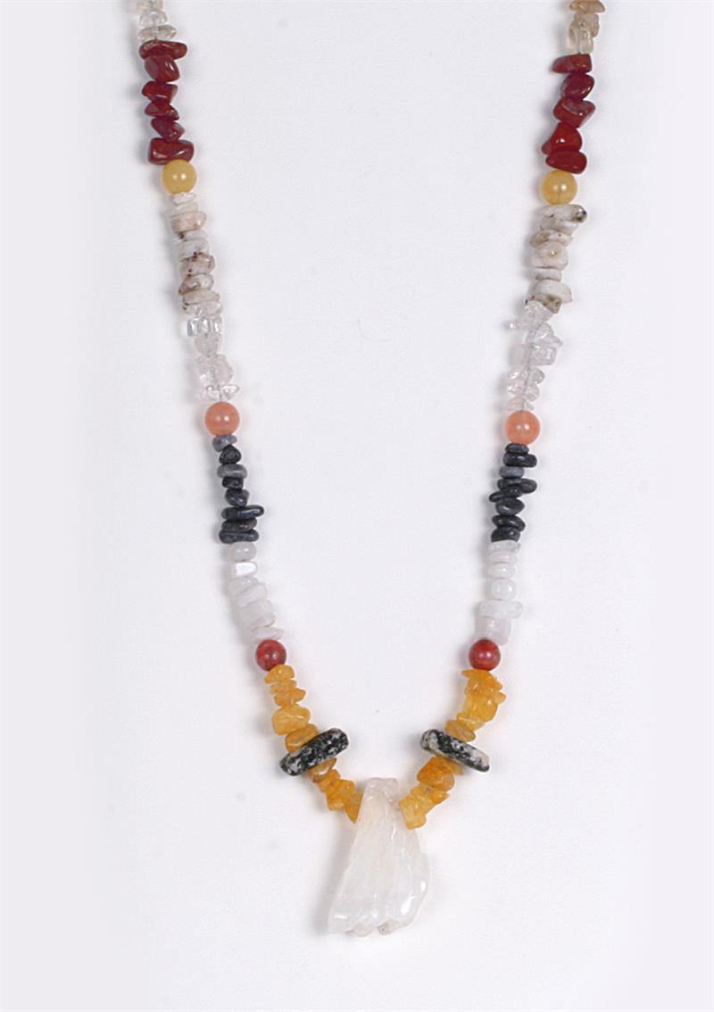 Azeztulite 16 Power Strand Crystal Energy Necklace