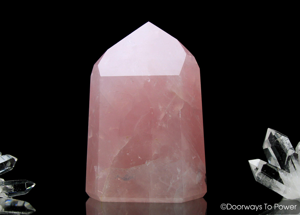 John of God Rose Quartz Master Dow Casa Crystal 'Serenity' Heart Medicine