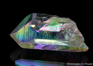 Angel Aura Colombian Lemurian Quartz Record Keeper Crystal 